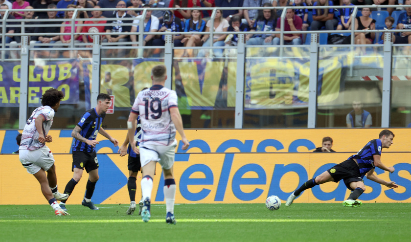 Soccer; serie A: Fc Inter vs Bologna - RIPRODUZIONE RISERVATA
