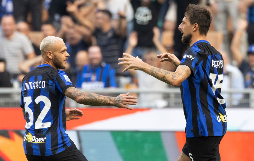 Soccer; serie A: Fc Inter vs Bologna - RIPRODUZIONE RISERVATA
