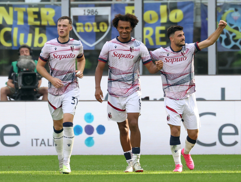 Soccer; serie A: Fc Inter vs Bologna - RIPRODUZIONE RISERVATA