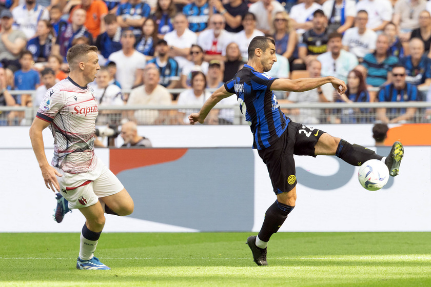 Soccer; serie A: Fc Inter vs Bologna - RIPRODUZIONE RISERVATA