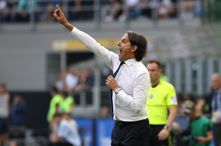Soccer; serie A: Fc Inter vs Bologna - RIPRODUZIONE RISERVATA