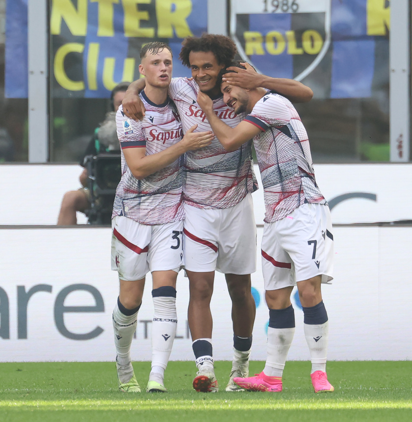 Soccer; serie A: Fc Inter vs Bologna - RIPRODUZIONE RISERVATA