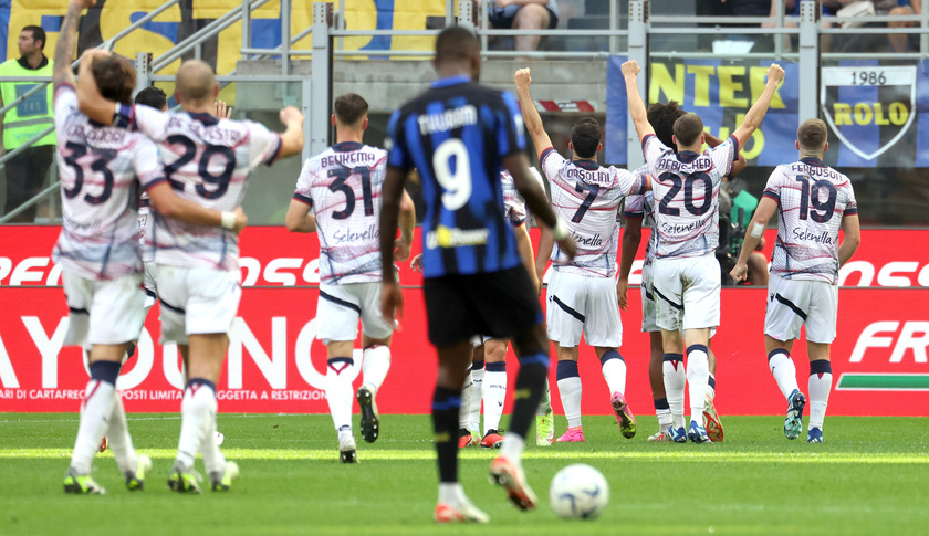 Soccer; serie A: Fc Inter vs Bologna - RIPRODUZIONE RISERVATA
