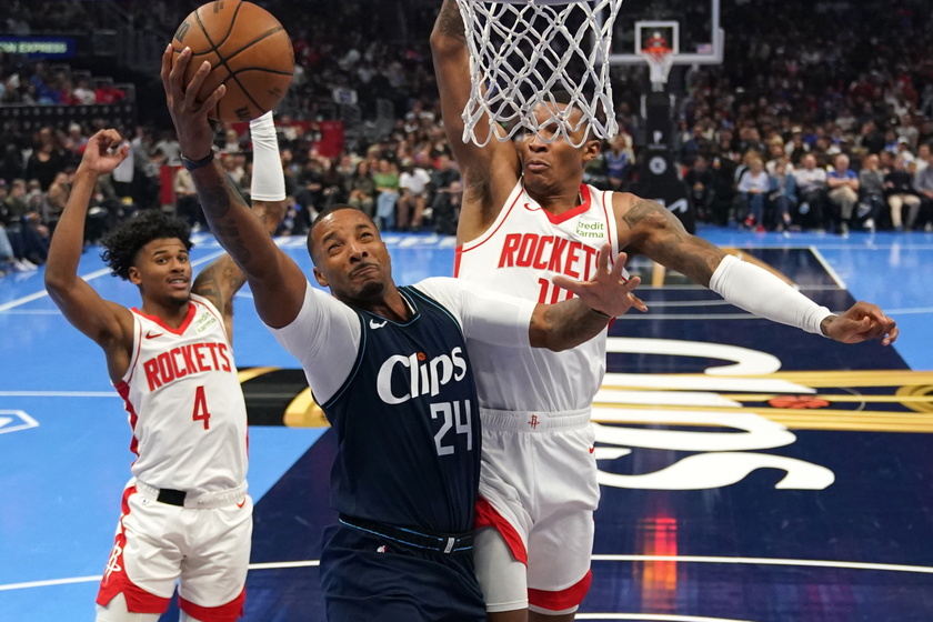 NBA - Houston Rockets at Los Angeles Clippers - RIPRODUZIONE RISERVATA