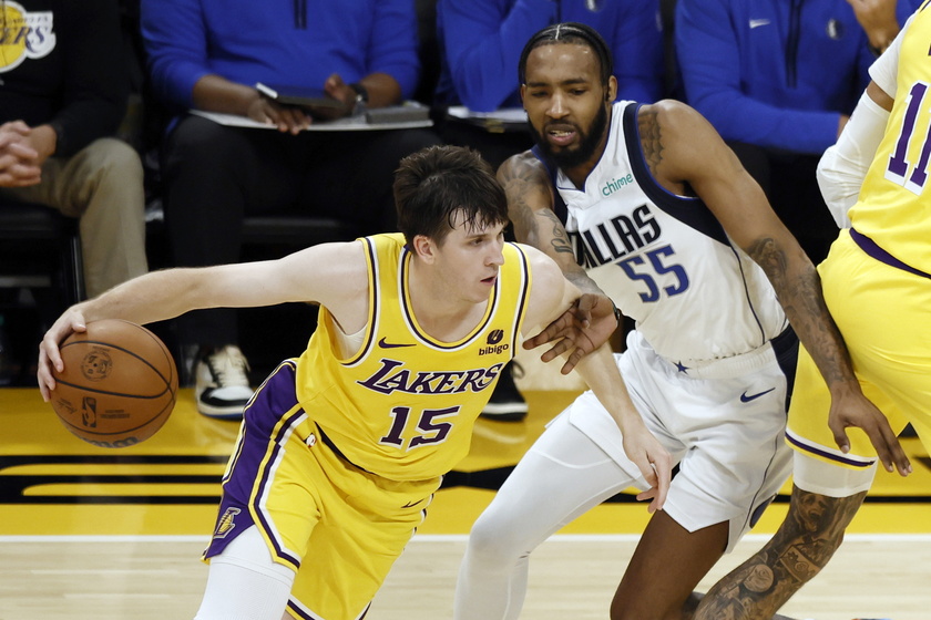 NBA - Dallas Mavericks at Los Angeles Lakers - RIPRODUZIONE RISERVATA