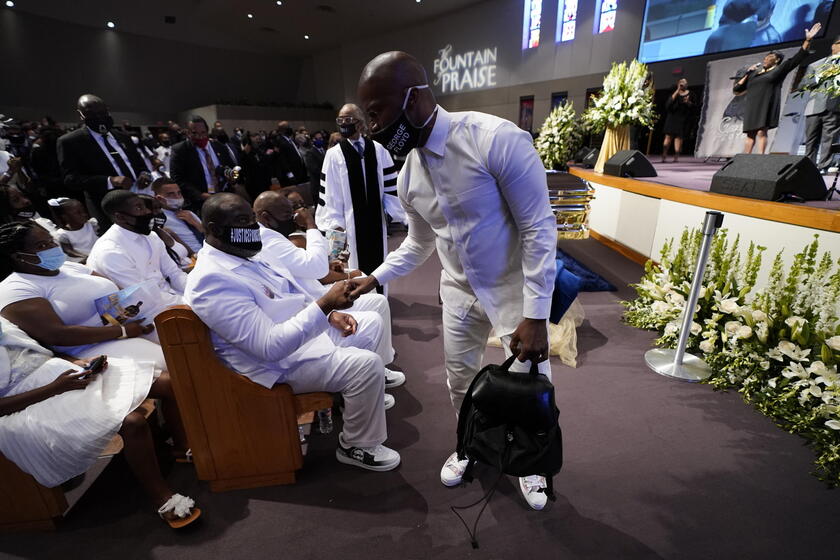 George Floyd Funeral in Houston - RIPRODUZIONE RISERVATA