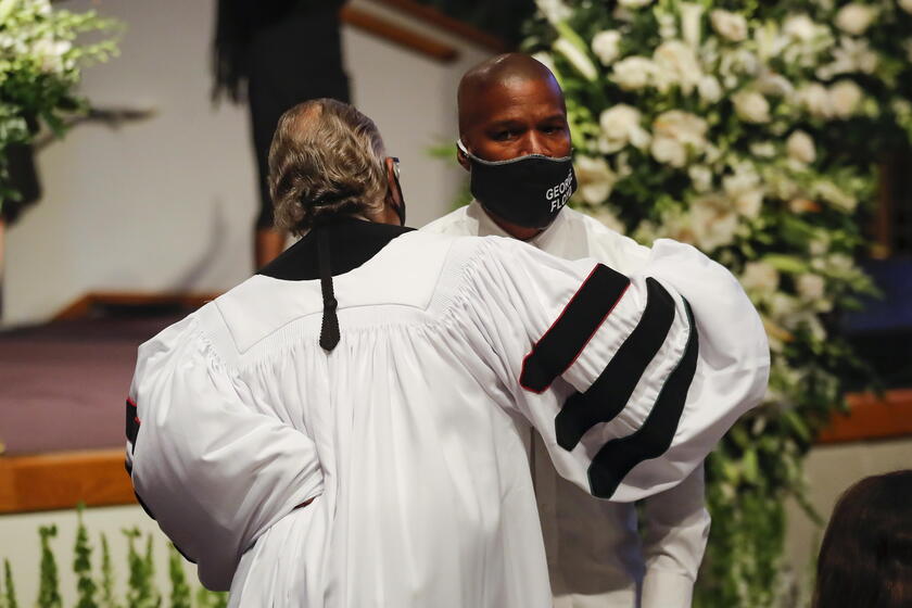 George Floyd Funeral in Houston - RIPRODUZIONE RISERVATA
