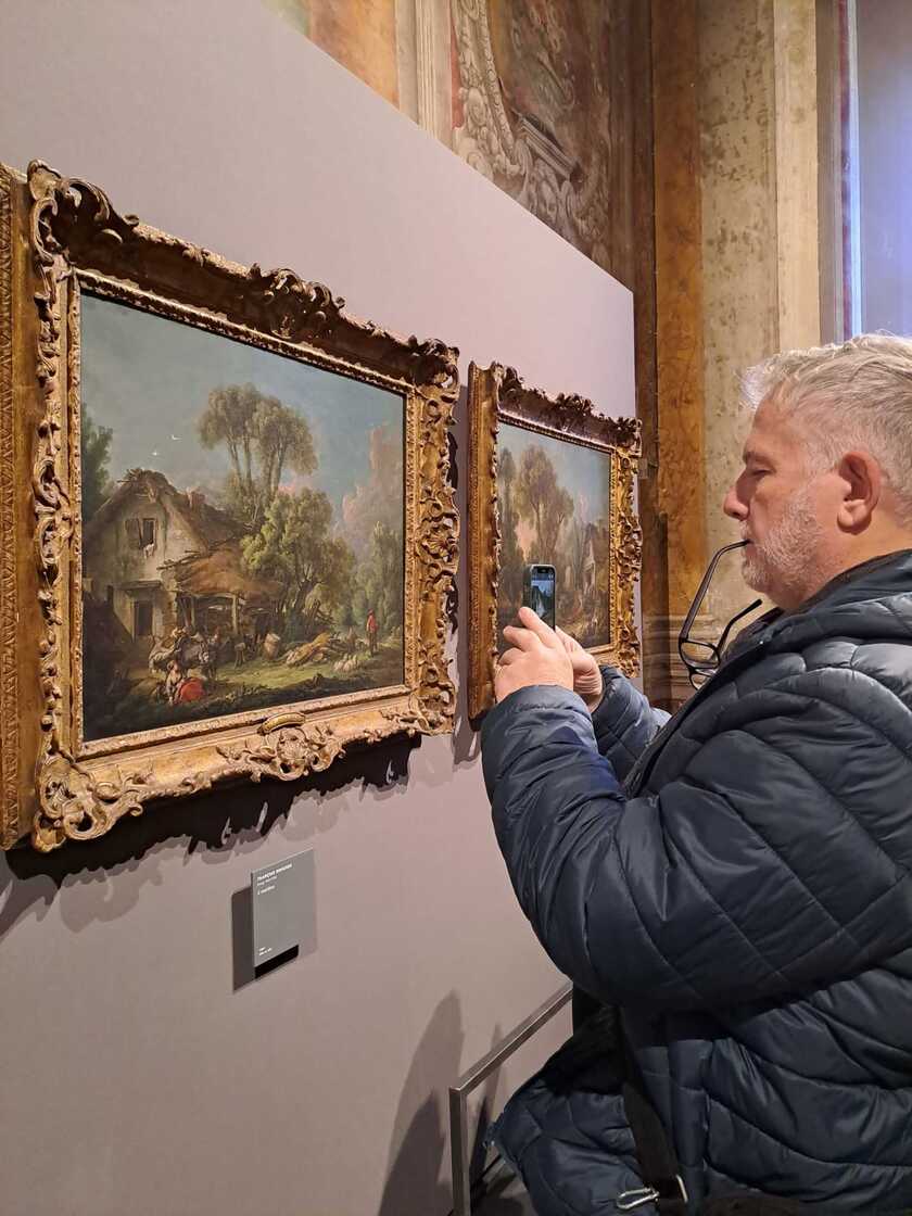 Palazzo Barberini Paesaggi, vedute e capricci dai depositi - RIPRODUZIONE RISERVATA