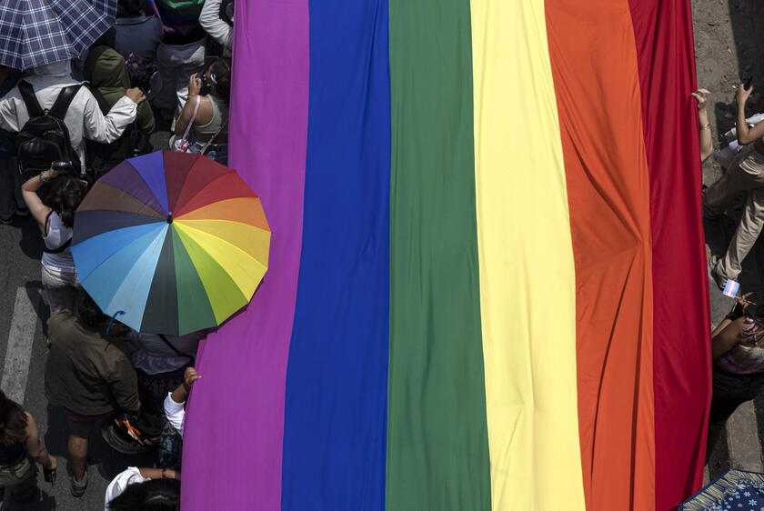 Pride a Katmandu © ANSA/EPA