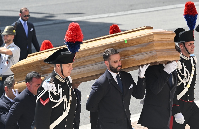 Iniziati i funerali di Stato di Forlani a Roma - RIPRODUZIONE RISERVATA