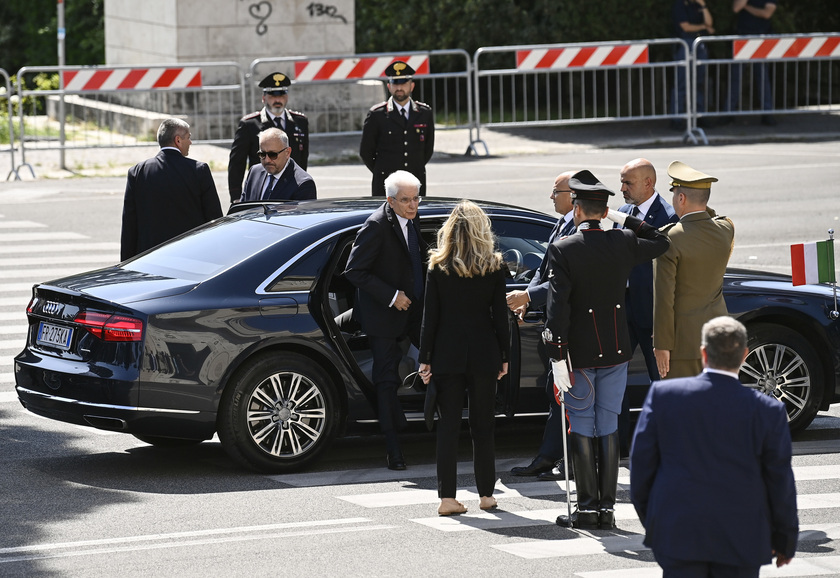 Iniziati i funerali di Stato di Forlani a Roma - RIPRODUZIONE RISERVATA