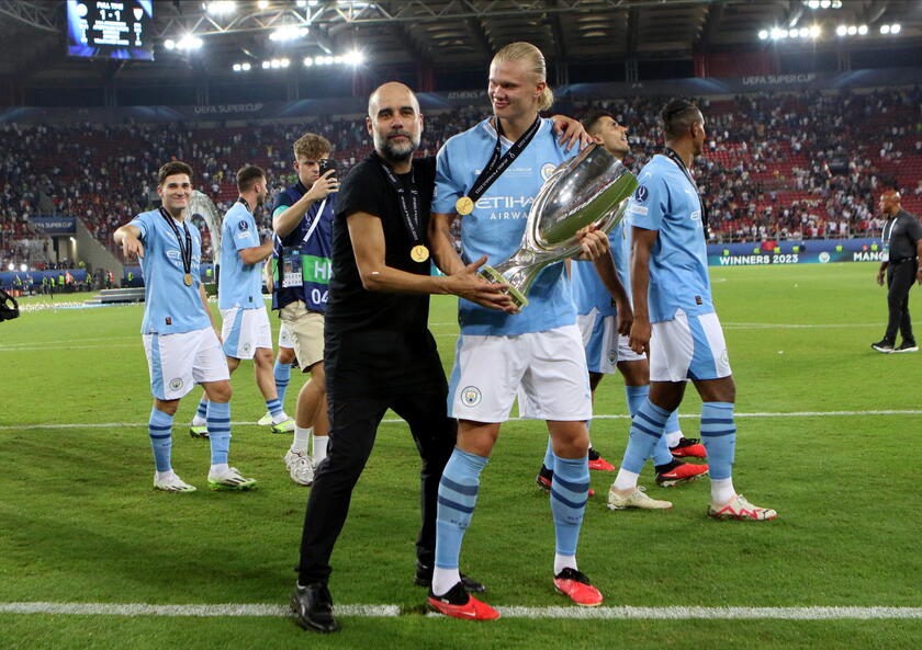 UEFA Super Cup - Manchester City vs Sevilla FC © ANSA/EPA
