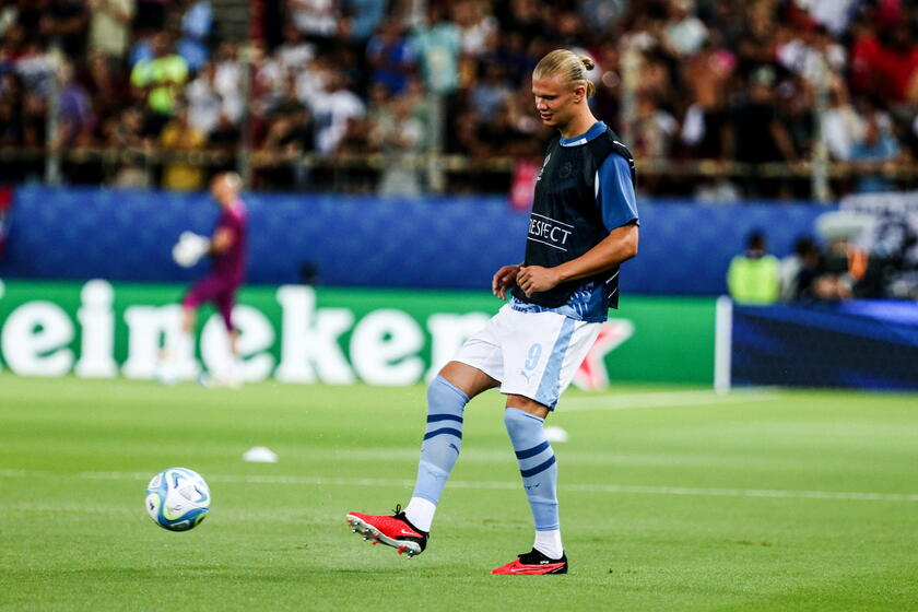 UEFA Super Cup - Manchester City vs Sevilla FC © ANSA/EPA