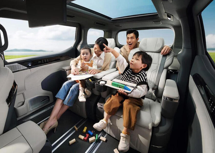 Volvo EM90 © ANSA/Zeekr