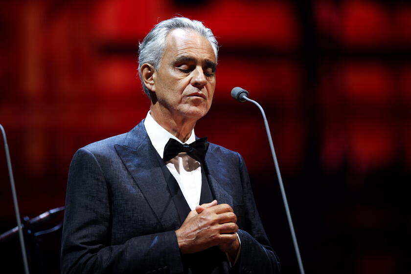 Andrea Bocelli concert in Krakow - RIPRODUZIONE RISERVATA