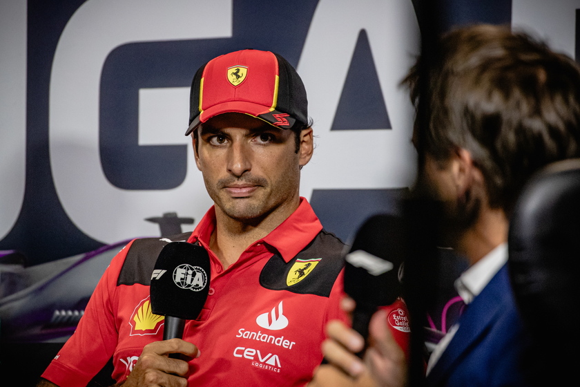 Formula One Grand Prix of Singapore - Arrivals and press conference - RIPRODUZIONE RISERVATA