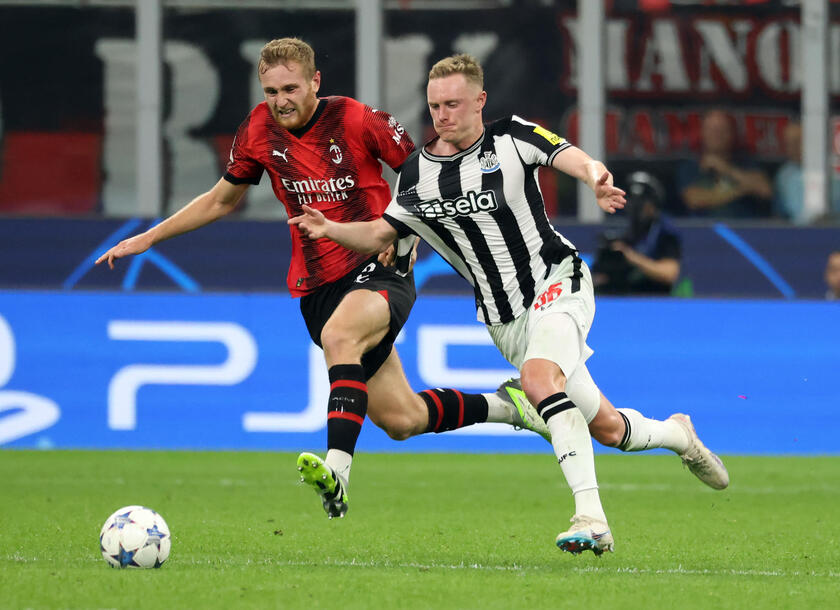 Champions: Milan-Newcastle 0-0 - RIPRODUZIONE RISERVATA
