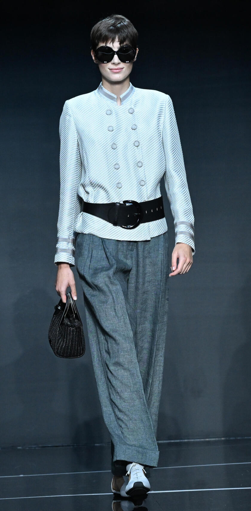 ITALY MILAN FASHION WEEK - RIPRODUZIONE RISERVATA