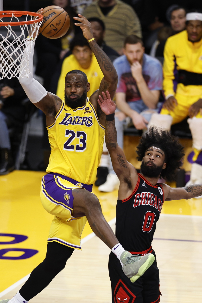 NBA - Chicago Bulls at Los Angeles Lakers - RIPRODUZIONE RISERVATA