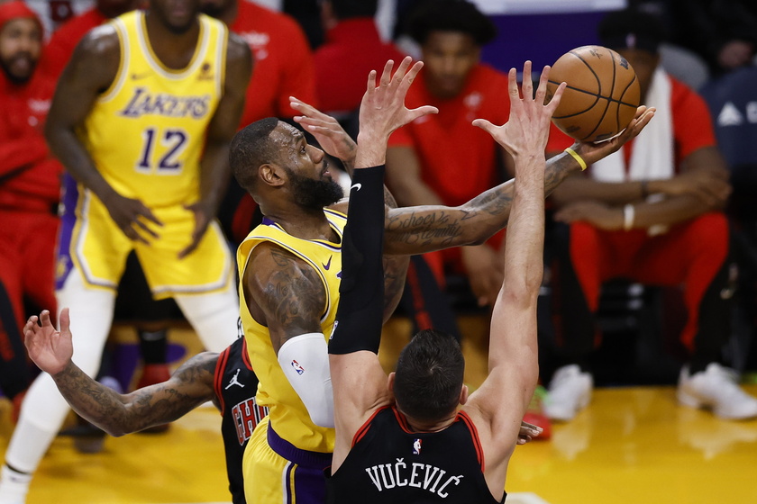 NBA - Chicago Bulls at Los Angeles Lakers - RIPRODUZIONE RISERVATA