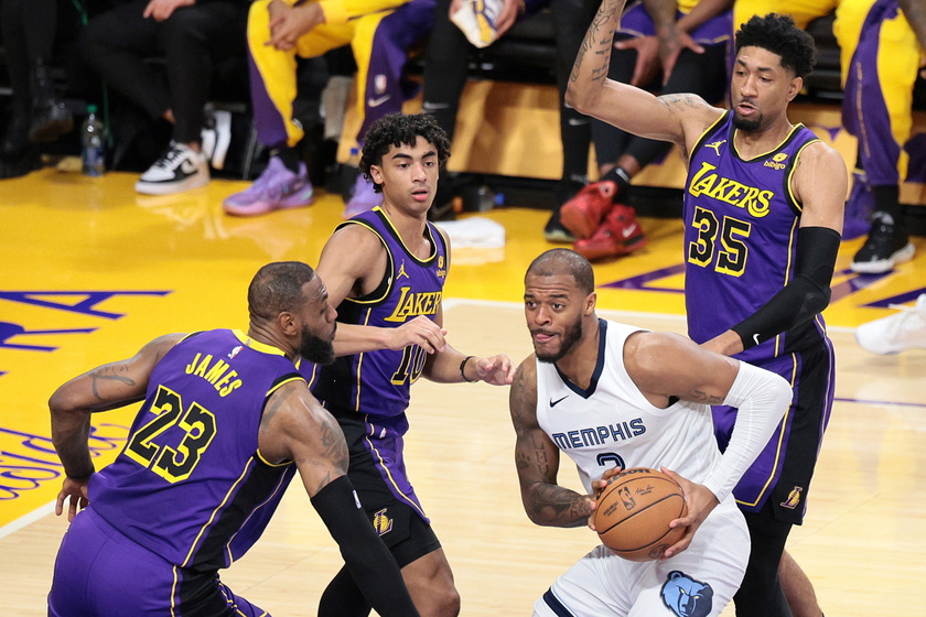 NBA - Memphis Grizzlies at Los Angeles Lakers - RIPRODUZIONE RISERVATA