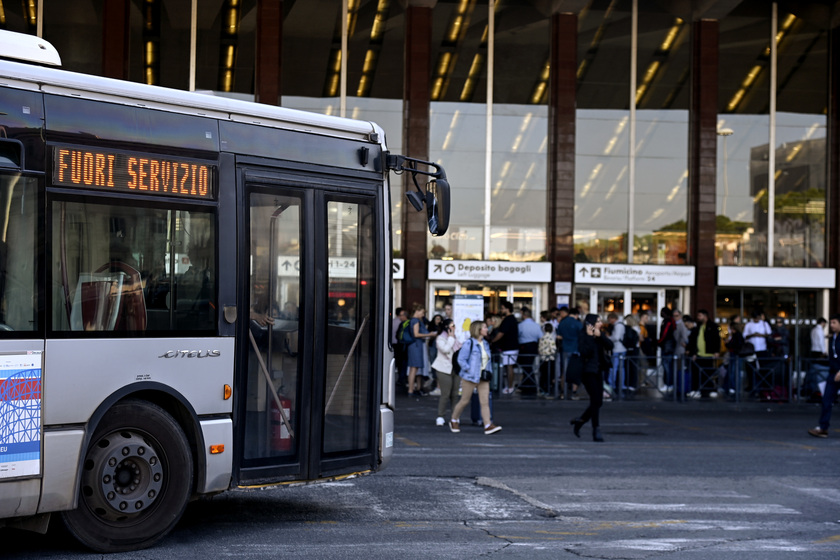 Bus and metro strike in Rome