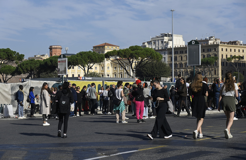 Bus and metro strike in Rome