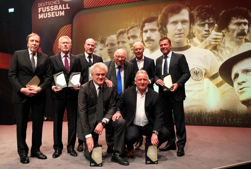 Opening of the  'Hall of Fame ' of German football - RIPRODUZIONE RISERVATA