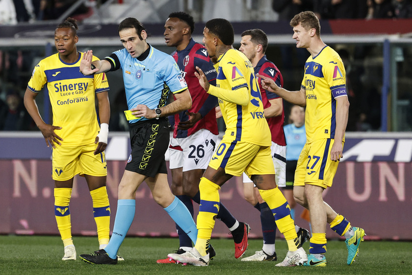 Soccer: Serie A ; Bologna - Hellas Verona - RIPRODUZIONE RISERVATA