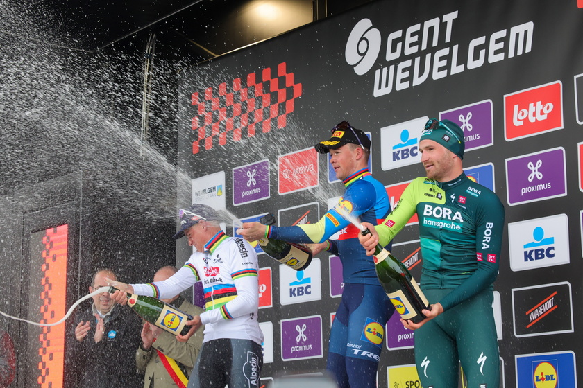 Gent-Wevelgem cycling classic - RIPRODUZIONE RISERVATA