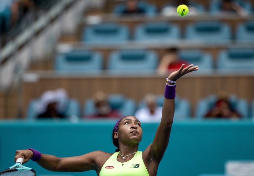 Miami Open tennis tournament - RIPRODUZIONE RISERVATA