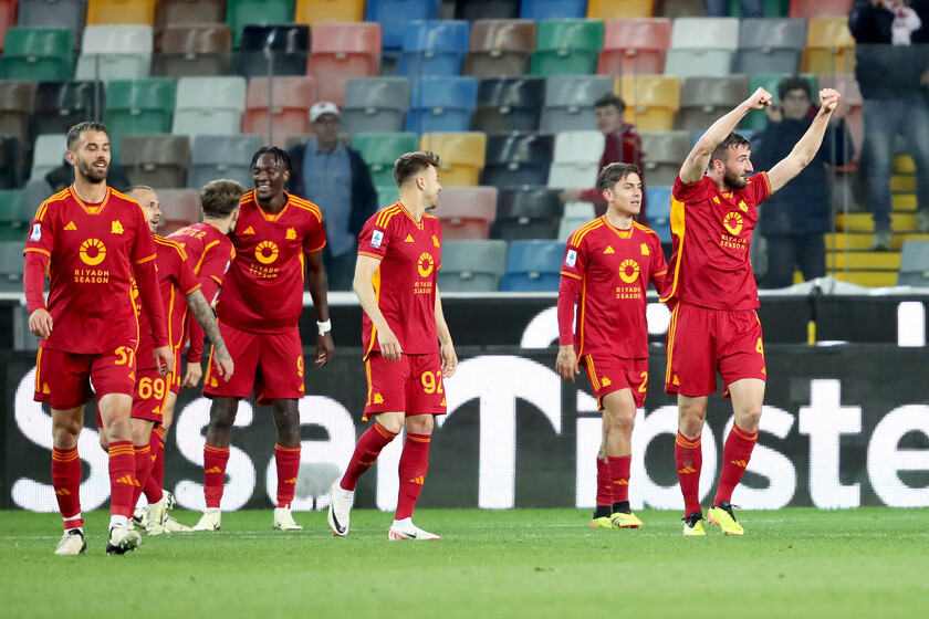 Calcio: Udinese-Roma 1-2