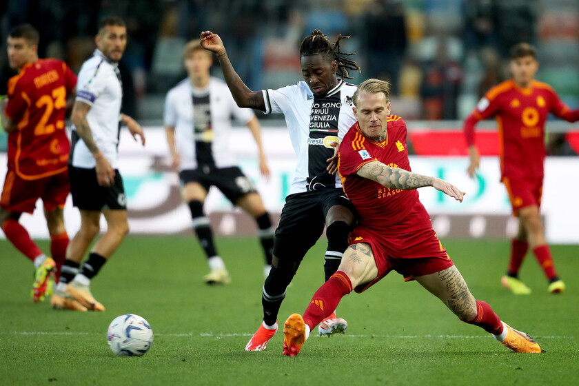 Soccer: Serie A; Udinese Calcio vs AS Roma