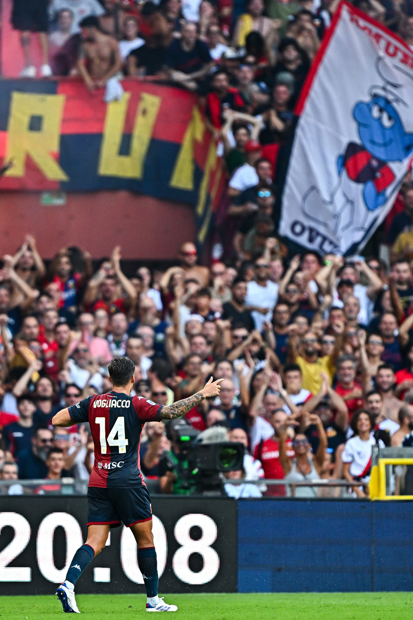 Italy serie A soccer match Genoa-Inter