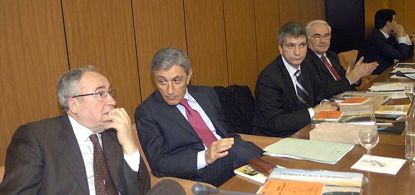 Nichi Vendola, Ottaviano del Turco, Antonio Bassolino e Riccardo Petrella