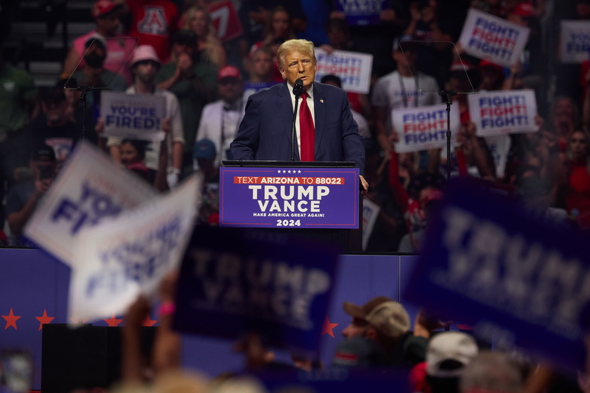 Republican Presidential Nominee Donald J. Trump and Turning Point Action Rally