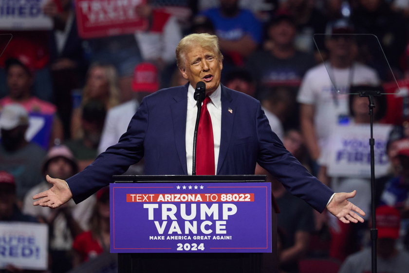 Republican Presidential Nominee Donald J. Trump and Turning Point Action Rally