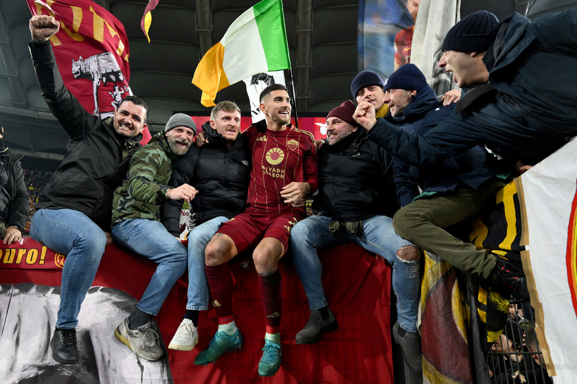 Soccer: Serie A; AS Roma vs SS Lazio