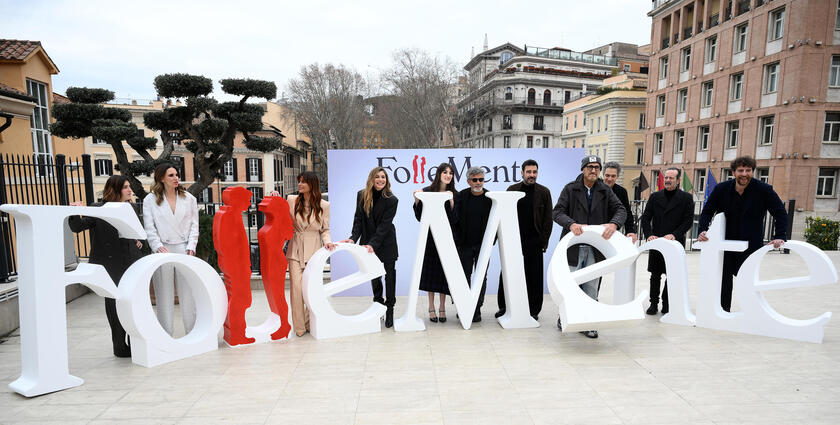 'FolleMente' movie photocall in Rome