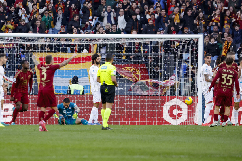 Serie A soccer match - AS Roma vs Cagliari