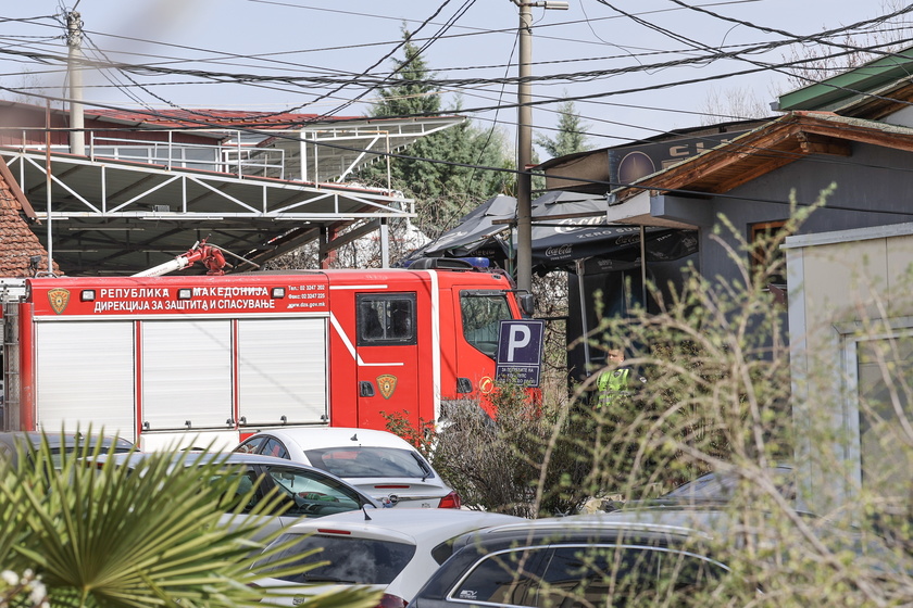 Dozens reported dead after a fire breaks out at a nightclub in Kocani