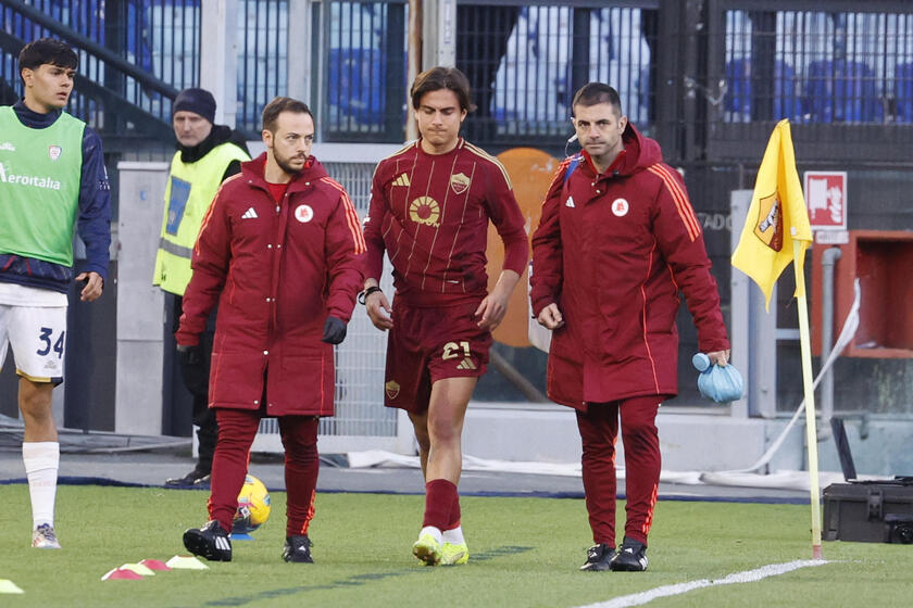 Serie A soccer match - AS Roma vs Cagliari