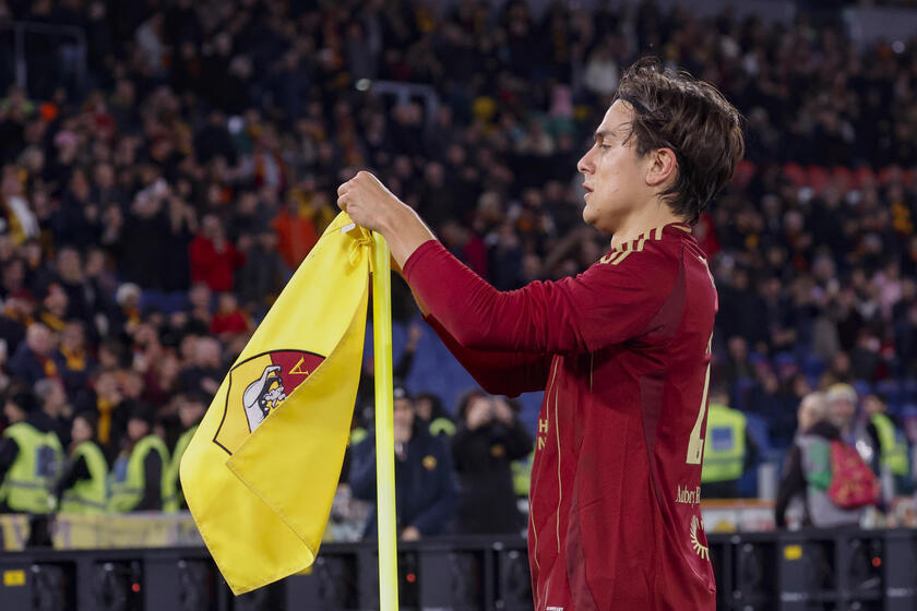 Serie A soccer match - AS Roma vs Como 1907
