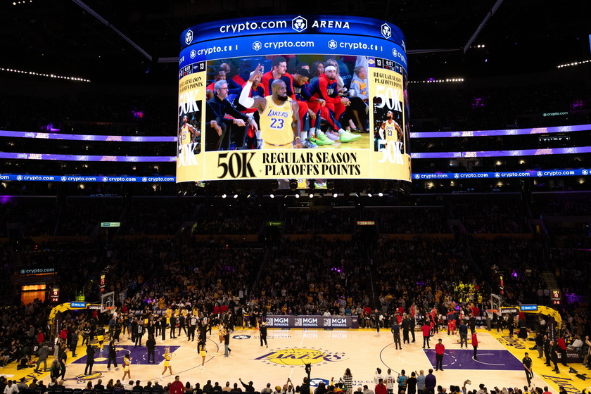 NBA - New Orleans Pelicans at Los Angeles Lakers