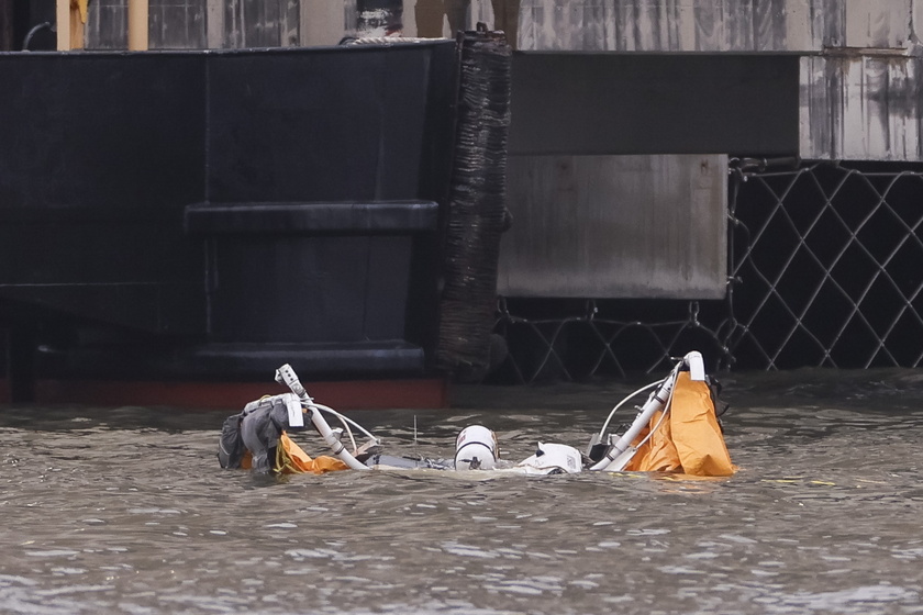 Helicopter Crashes into Hudson River near Jersey City, New Jersey