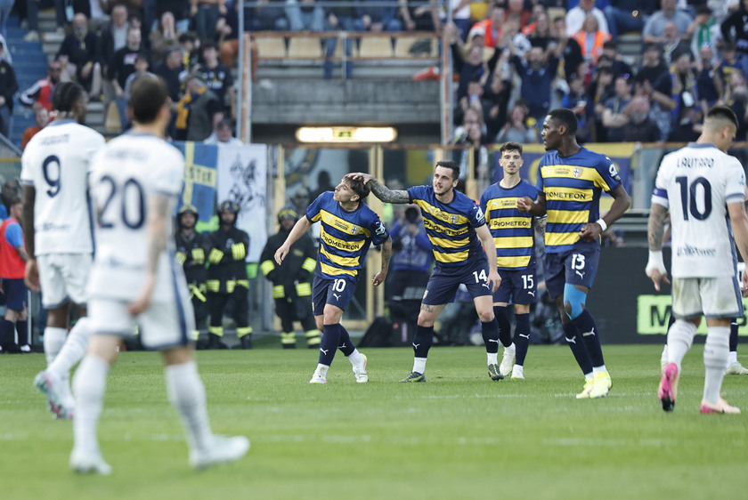 Soccer: Serie A ; Parma - Inter