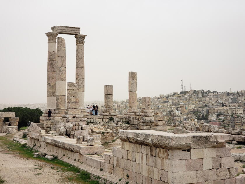 The Amman Citadel in Jordan