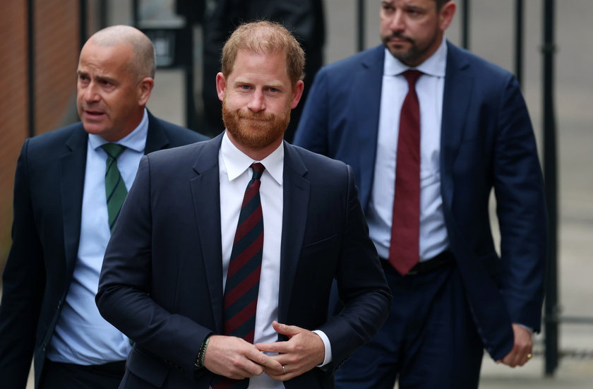 Britain's Prince Harry in court over legal challenge to security costs