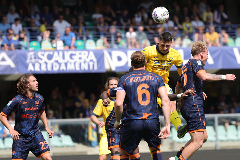 Soccer: Serie A; Hellas Verona FC vs US Lecce