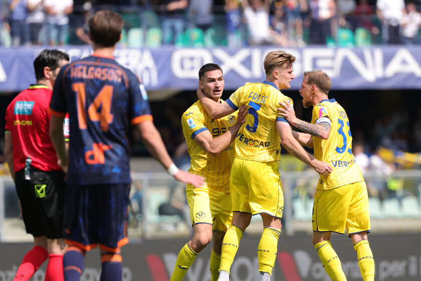 Soccer: Serie A; Hellas Verona FC vs US Lecce